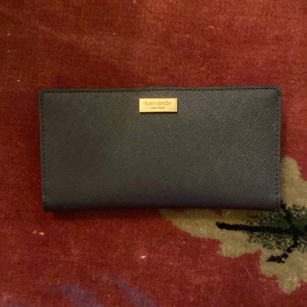 Brand new and never used! Kate Space snap wallet
